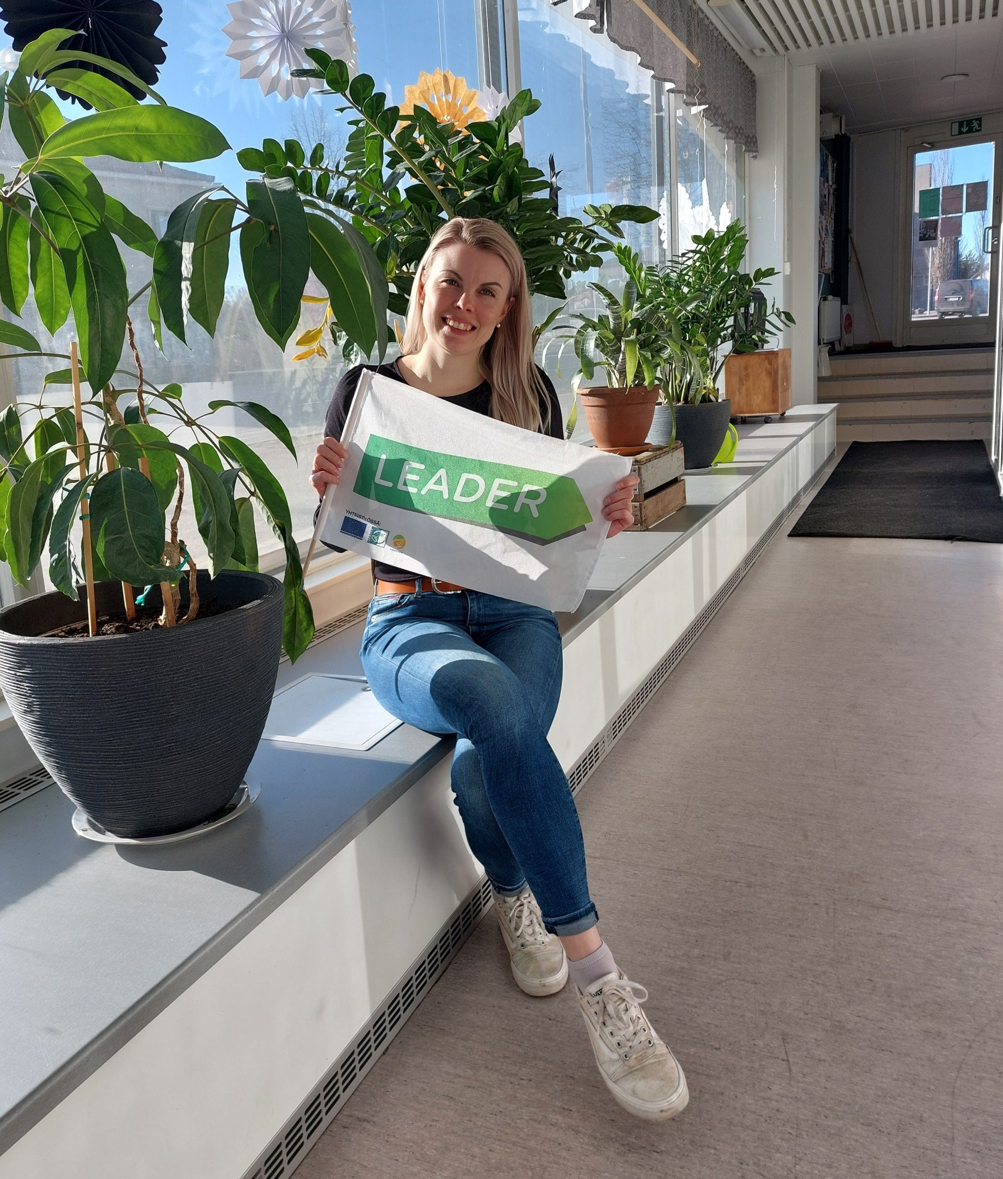 Rieska-Leader täyttää tänä vuonna 30 vuotta. Kuvassa Rieska-Leaderin hallituksen jäsen Emilia Hirvi Kannuksesta.